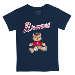 Atlanta Braves Tiny Turnip Youth Teddy Boy T-Shirt Sale