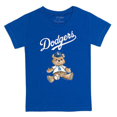 Los Angeles Dodgers Tiny Turnip Youth Teddy Boy T-Shirt Clearance