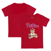 Philadelphia Phillies Tiny Turnip Youth Teddy Boy T-Shirt Clearance