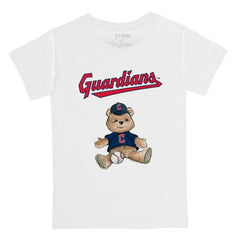 Cleveland Guardians Tiny Turnip Youth Teddy Boy T-Shirt On Sale