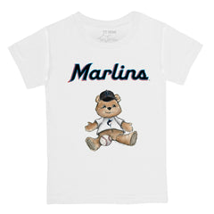 Miami Marlins Tiny Turnip Youth Teddy Boy T-Shirt for sale