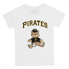 Pittsburgh Pirates Tiny Turnip Youth Teddy Boy T-Shirt Clearance