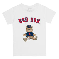 Boston Red Sox Tiny Turnip Youth Teddy Boy T-Shirt Clearance