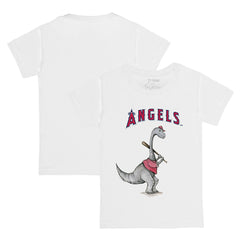 Los Angeles Angels Tiny Turnip Youth Bronto Logo T-Shirt discount