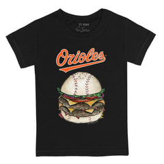 Baltimore Orioles Tiny Turnip Youth Burger T-Shirt Lifestyle