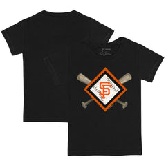San Francisco Giants Tiny Turnip Youth Diamond Cross Bats T-Shirt On Sale