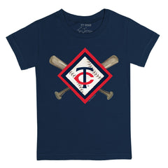 Minnesota Twins Tiny Turnip Youth Diamond Cross Bats T-Shirt for sale