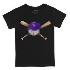 Colorado Rockies Tiny Turnip Youth Hat Crossbats T-Shirt discount