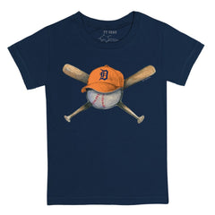 Detroit Tigers Tiny Turnip Youth Hat Crossbats T-Shirt Online