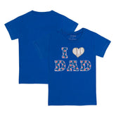 Chicago Cubs Tiny Turnip Youth I Love Dad T-Shirt Sale