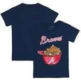 Atlanta Braves Tiny Turnip Youth Nacho Helmet T-Shirt discount