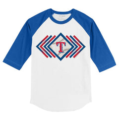 Texas Rangers Tiny Turnip Youth Prism Arrows 3/4-Sleeve Raglan T-Shirt Online