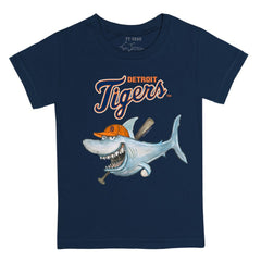 Detroit Tigers Tiny Turnip Youth Shark T-Shirt On Sale