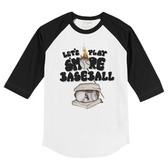 Chicago White Sox Tiny Turnip Youth Smores 3/4-Sleeve Raglan T-Shirt Online