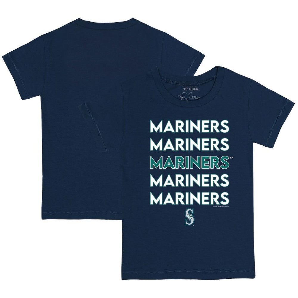 Seattle Mariners Tiny Turnip Youth Stacked T-Shirt Lifestyle