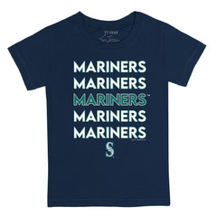 Seattle Mariners Tiny Turnip Youth Stacked T-Shirt Lifestyle