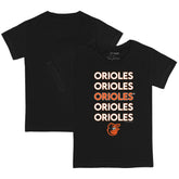 Baltimore Orioles Tiny Turnip Youth Stacked T-Shirt Near Me