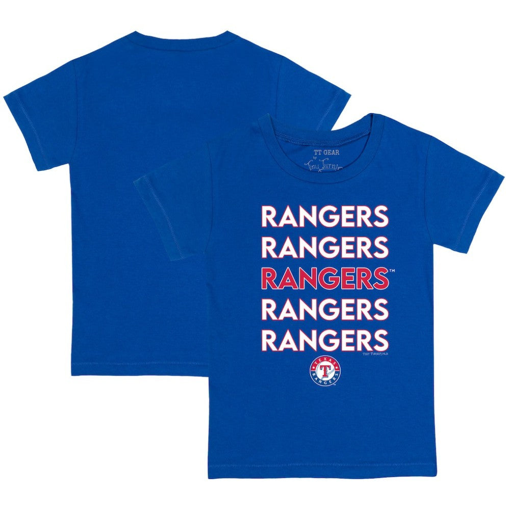 Texas Rangers Tiny Turnip Youth Stacked T-Shirt Near Me