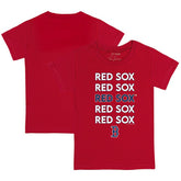 Boston Red Sox Tiny Turnip Youth Stacked T-Shirt Online