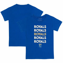 Kansas City Royals Tiny Turnip Youth Stacked T-Shirt Near Me
