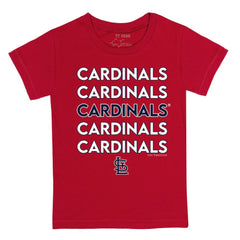 St. Louis Cardinals Tiny Turnip Youth Stacked T-Shirt Near Me