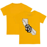 San Diego Padres Tiny Turnip Youth State Outline T-Shirt Sale