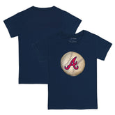 Atlanta Braves Tiny Turnip Youth Stitched Baseball T-Shirt Clearance