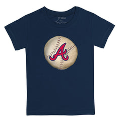 Atlanta Braves Tiny Turnip Youth Stitched Baseball T-Shirt Clearance