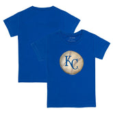 Kansas City Royals Tiny Turnip Youth Stitched Baseball T-Shirt for sale