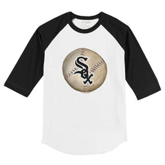 Chicago White Sox Tiny Turnip Youth Stitched Baseball 3/4-Sleeve Raglan T-Shirt Online