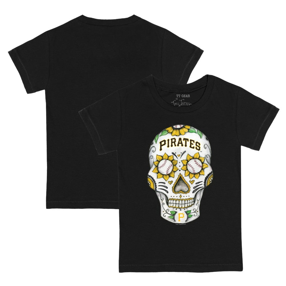 Pittsburgh Pirates Tiny Turnip Youth Sugar Skull T-Shirt discount