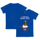 Toronto Blue Jays Tiny Turnip Youth Sundae Helmet T-Shirt Clearance