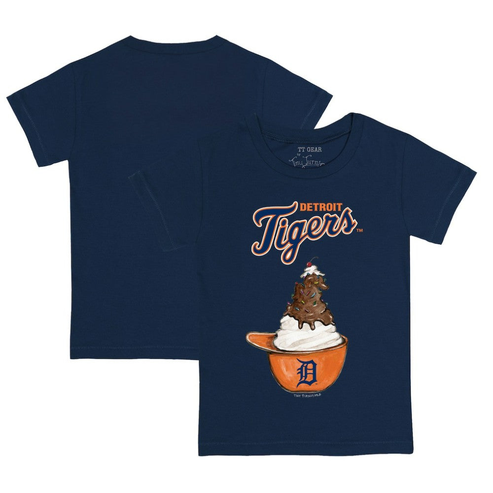 Detroit Tigers Tiny Turnip Youth Sundae Helmet T-Shirt Sale