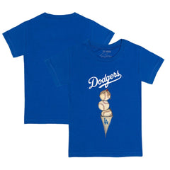 Los Angeles Dodgers Tiny Turnip Youth Triple Scoop T-Shirt Sale