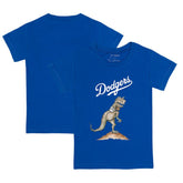 Los Angeles Dodgers Tiny Turnip Youth TT Rex T-Shirt Lifestyle