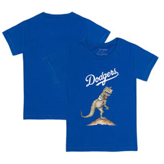 Los Angeles Dodgers Tiny Turnip Youth TT Rex T-Shirt Lifestyle