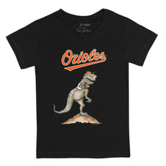 Baltimore Orioles Tiny Turnip Youth TT Rex T-Shirt discount