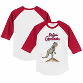 St. Louis Cardinals Tiny Turnip Youth TT Rex 3/4-Sleeve Raglan T-Shirt Sale
