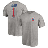 Chicago Cubs Number One Dad T-Shirt On Sale