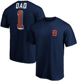 Detroit Tigers Number One Dad T-Shirt Sale
