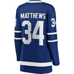 Auston Matthews Toronto Maple Leafs - Fanatics Women's Home Breakaway Jersey Blue
