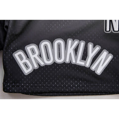 NBA - Brooklyn Nets Pro Standard Ombre Mesh Shorts - Black/Gray
