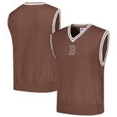 Boston Red Sox PLEASURES Knit V-Neck Pullover Sweater Vest Lifestyle