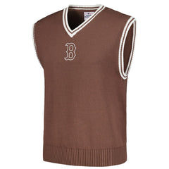 Boston Red Sox PLEASURES Knit V-Neck Pullover Sweater Vest Lifestyle