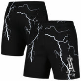 Los Angeles Angels PLEASURES Lightning Shorts On Sale