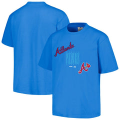 Atlanta Braves PLEASURES Repurpose T-Shirt On Sale
