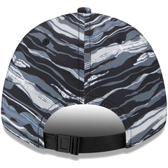 New Era Tottenham Hotspur New Era Wave All Over Print 9FORTY Adjustable Hat - Black