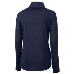 Cleveland Guardians Cutter & Buck Women's Americana Logo Adapt Eco Knit Stretch Recycled Half-Zip Pullover Top Lifestyle