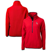 Chicago White Sox Cutter & Buck Women's Americana Logo Cascade Eco Sherpa Fleece Half-Zip Pullover Jacket Online