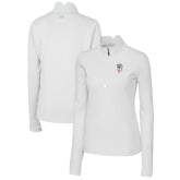 San Francisco Giants Cutter & Buck Women's Americana Logo DryTec Traverse Stretch Quarter-Zip Pullover Top Lifestyle